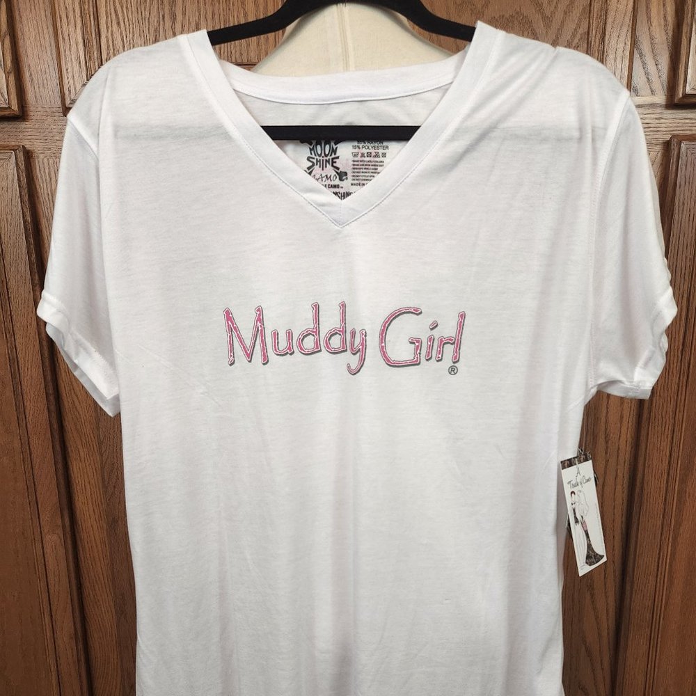 Muddy Girl T-Shirt Sz XL